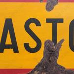 Bastogne Road Sign - WW2 Metal Replica
