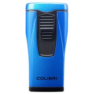 Colibri Monaco Triple Jet Flame Lighter - Metallic Blue