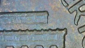 1969 S Lincoln Memorial Penny Double Die Reverse