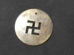1943 WWII German Pendant Tag Coin Collectible