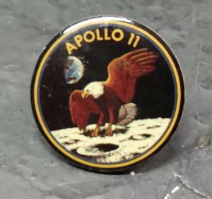 Apollo 11 Mission Insignia Eagle Pin Collectible