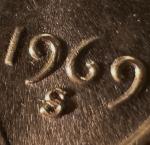 1969-S Lincoln Cent DDO-002 DDR-004 Clash Error