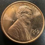 1969-S Lincoln Cent DDO-002 DDR-004 Clash Error