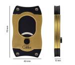 Colibri Ergonomic Stainless Steel Cigar Cutter (Gold)