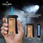 Colibri Daytona Adjustable Flame Torch Lighter - Rose Gold