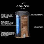 Colibri Daytona Adjustable Flame Torch Lighter - Rose Gold