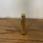 Colibri Vintage Slim Line Gold Tortoise Lighter