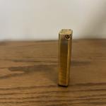 Colibri Vintage Slim Line Gold Tortoise Lighter