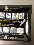 NASA Space Ranger VII Glass Trinket Dish 1964