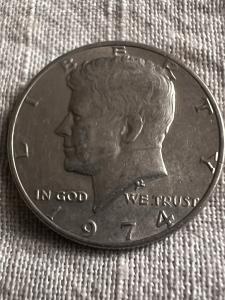 1974 Kennedy Half Dollar Coin - Rare Find
