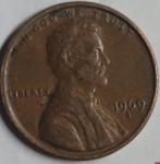 1969-S Lincoln Memorial Penny Doubled Die