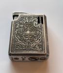 Ornate Silver Tone Colibri Vintage Lighter