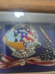 Framed Vintage NASA Challenger STS-51 Memorial Art