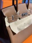 Hermes Birkin 30 Togo Gold Handbag with Palladium