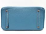 Hermes Birkin 35 Bleu Jean Handbag with Palladium