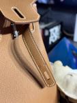 Hermes Birkin 30 Togo Gold Handbag with Palladium