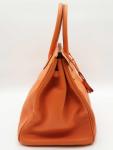 Hermes Birkin 35 Orange Swift Handbag