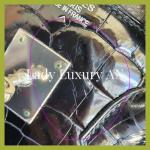 Black Hermes Porosus Crocodile 35cm Birkin Bag