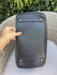 HERMES BIRKIN 35 Black Leather Bag with Palladium Hardware