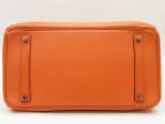 Hermes Birkin 35 Orange Swift Handbag