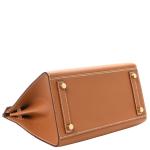 Hermes Birkin 25 Gold Epsom Leather Handbag