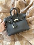 Hermès Ebene Togo Birkin 25 with PHW