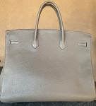 Hermes Birkin 40 ETOUPE Togo Leather Bag