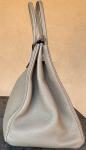 Hermes Birkin 40 ETOUPE Togo Leather Bag