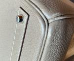 Hermes Birkin 40 ETOUPE Togo Leather Bag