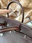 Hermès Birkin 25 Rogue Evergrain with PHW