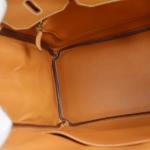 Hermes Natural Brown Liegee Haut à Courroies 32 Birkin