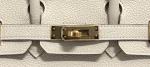 Hermès Birkin 25 Craie White Beige Handbag