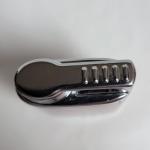 Colibri Red and Chrome Butane Lighter - Slim Design