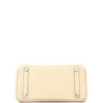 Hermes Birkin Light Togo Handbag with Palladium Hardware