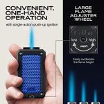 Colibri Rally Windproof Jet Flame Butane Lighter