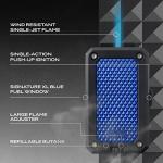Colibri Rally Windproof Jet Flame Butane Lighter
