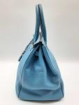 Hermes Birkin 35 Bleu Jean Handbag