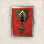 American Legion WWII Hat Pins and Stickers Bundle