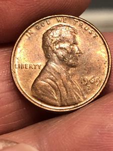 1969 D Double Die Error Penny - Rare Collectible
