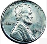 1943 S Lincoln Wheat Ears Cent – Uncirculated