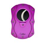 Colibri Premium Double Guillotine Cigar Cutter - Pink & Black
