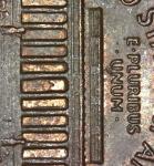 1969 S Double Die Lincoln Penny - Floating Roof