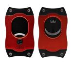 Colibri S-Cut Cigar Cutter - Ergonomic Red Design
