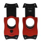 Colibri S-Cut Cigar Cutter - Ergonomic Red Design