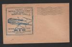 1932 USS Akron Training Flight Zeppelin Mail Card