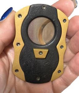 Colibri S-Cut Macanudo Cigar Cutter Black Gold