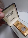 Gold Tone Colibri Quantum SST Cigar Lighter Set
