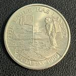 Apollo 11 "The Eagle Has Landed" Metal Medallion