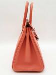 Hermes Birkin 25 Flamingo Pink Handbag