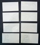 Graf Zeppelin Collector Covers - Set of 8